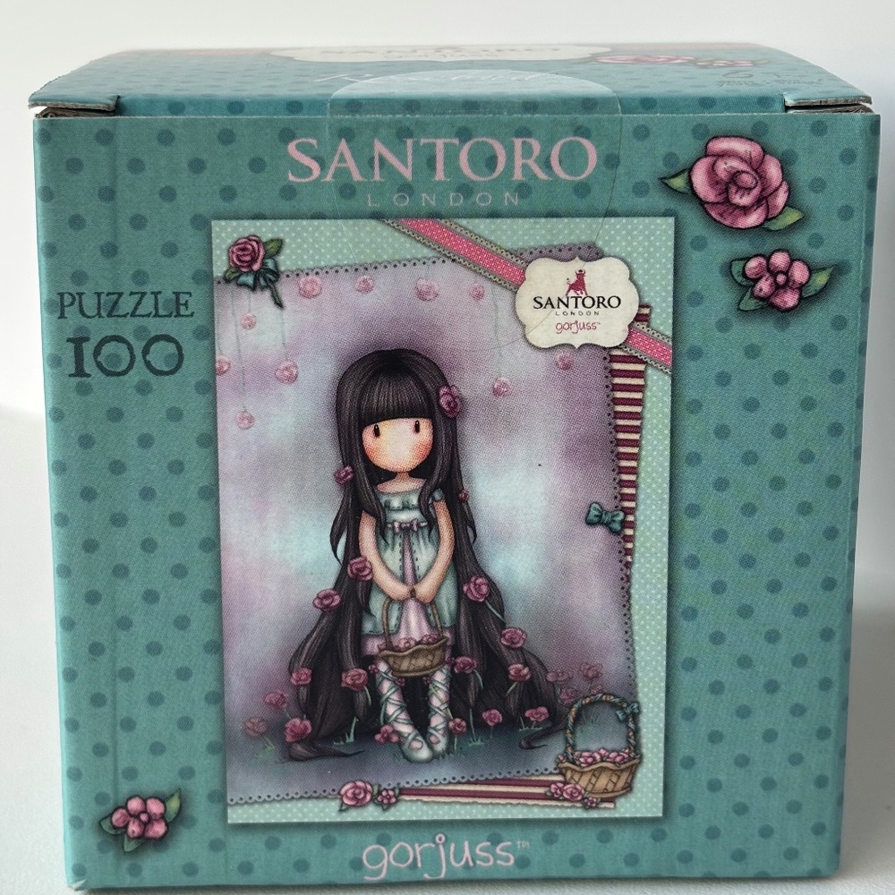 Brand New ! Educa Santoro London Gorjuss Jigsaw puzzle 100 pieces- Rosebud